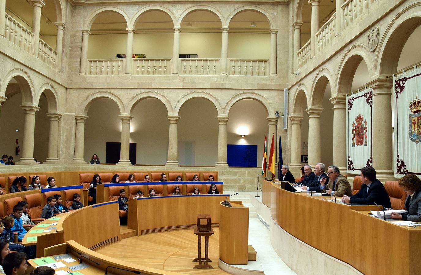 Aldeas Infantiles lleva a los escolares al Parlamento