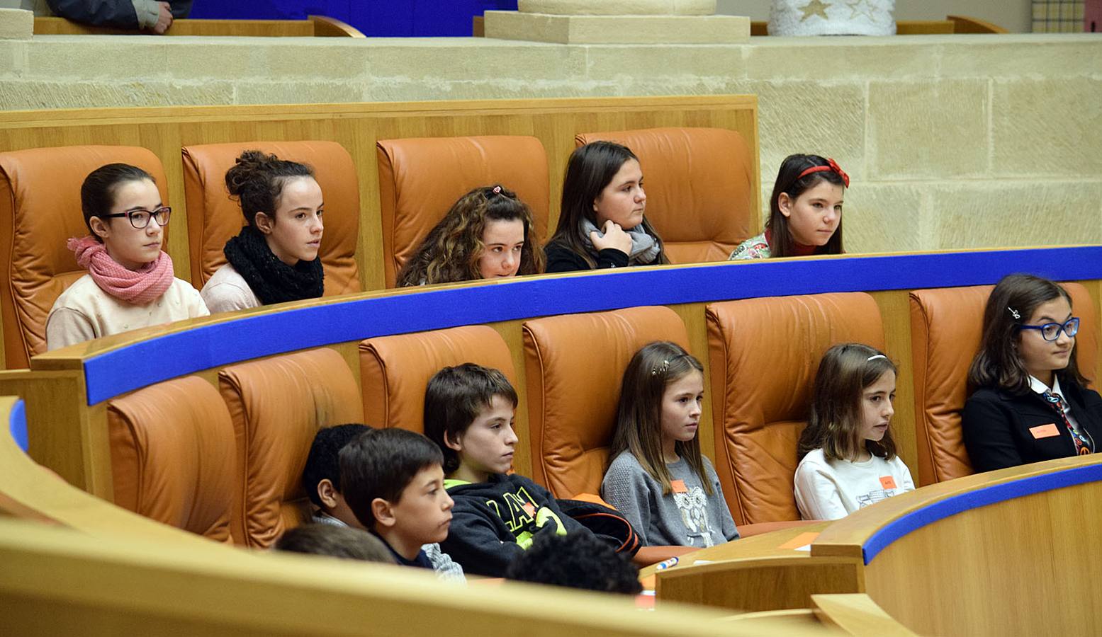 Aldeas Infantiles lleva a los escolares al Parlamento