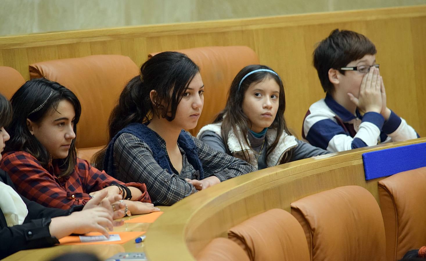 Aldeas Infantiles lleva a los escolares al Parlamento