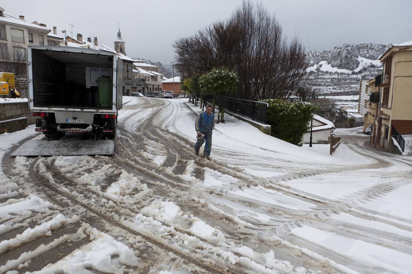 Mañana blanca en Torrecilla