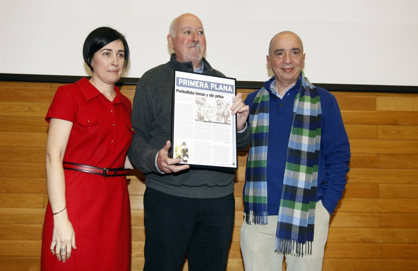 La Asociación de la Prensa celebra un vermú con homenaje en el día de su patrón