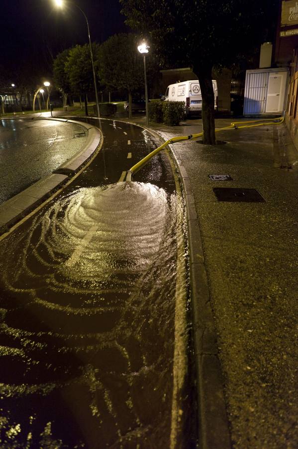 Cae la noche, sube el Ebro