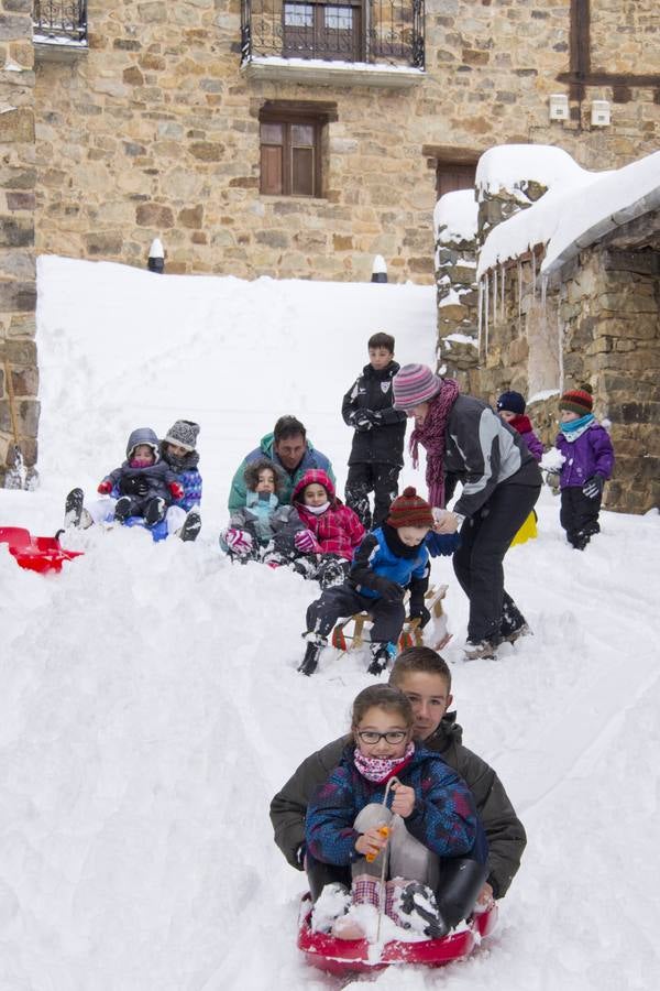 La Rioja entra en alerta amarilla tras la nieve del fin de semana