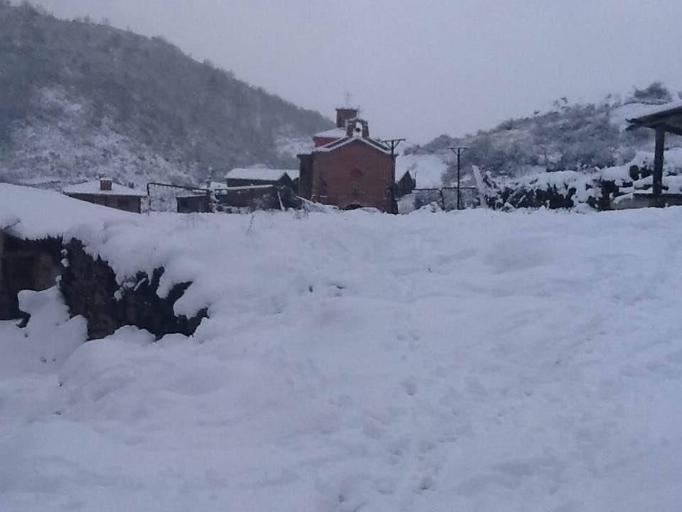 La nieve cubre La Rioja