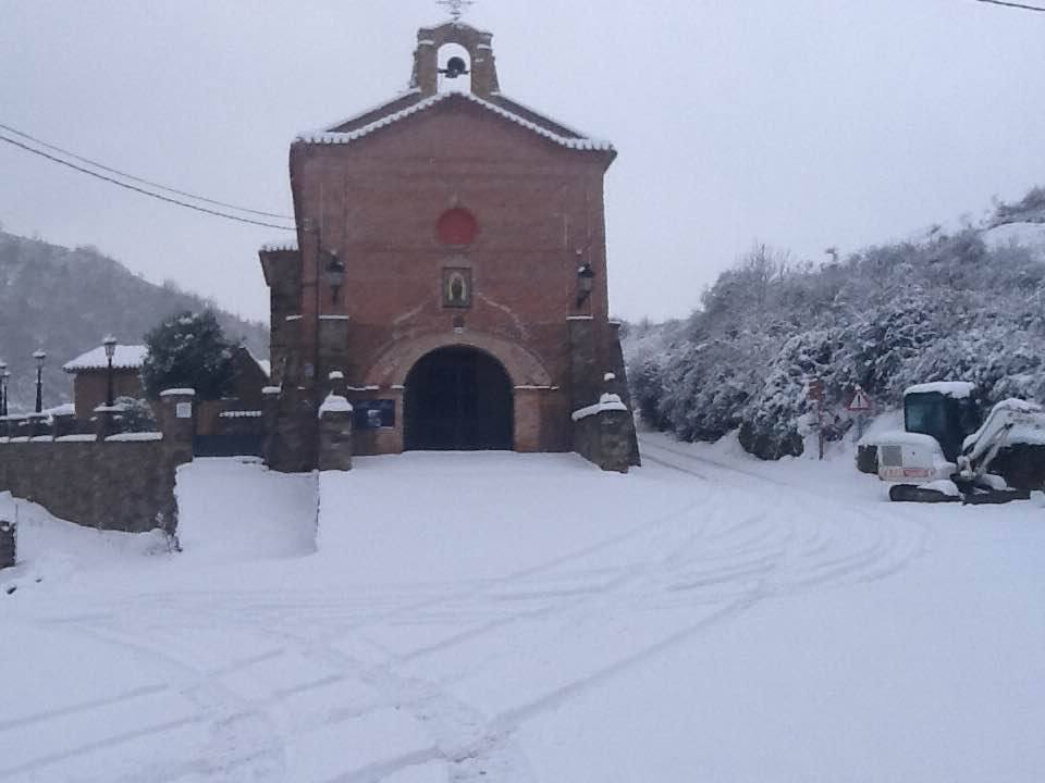 La nieve cubre La Rioja