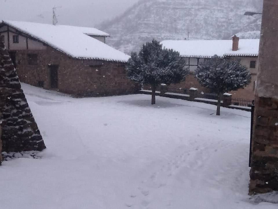 La nieve cubre La Rioja