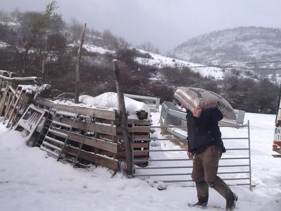 La nieve cubre La Rioja