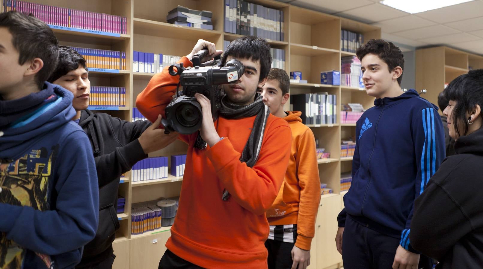Visita de los alumnos de 3º B de Los Boscos