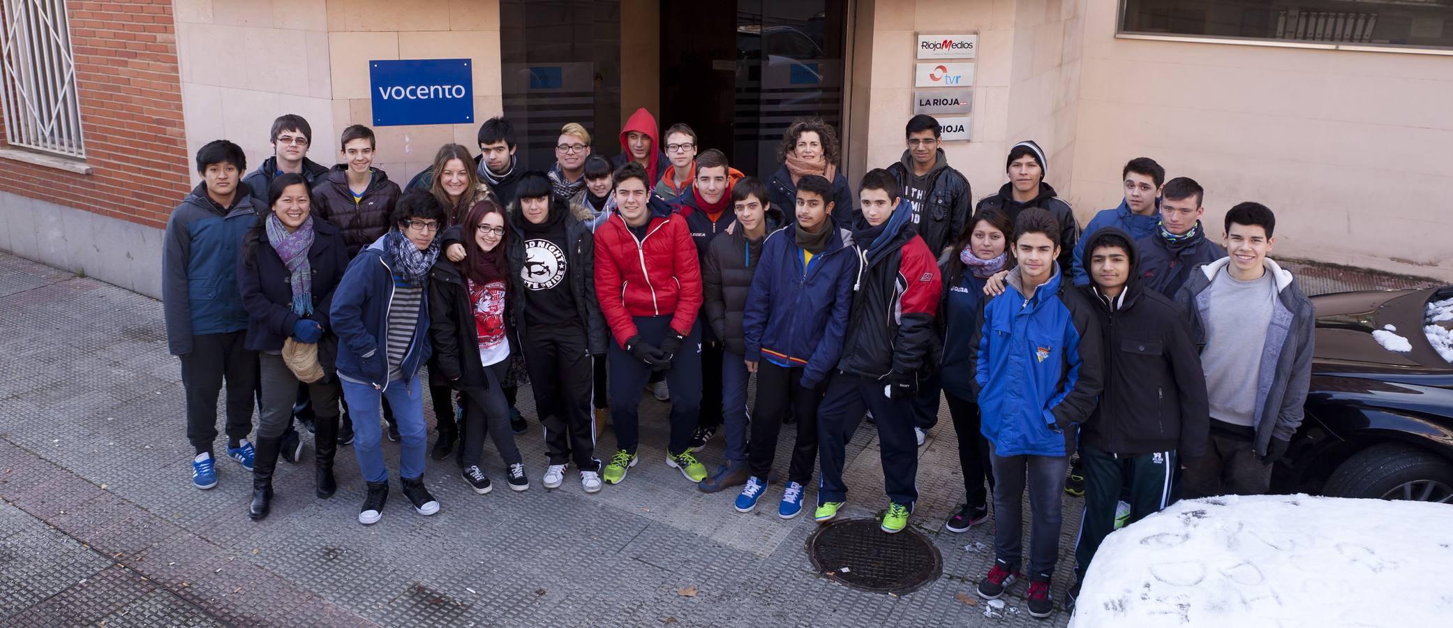 Visita de los alumnos de 3º B de Los Boscos