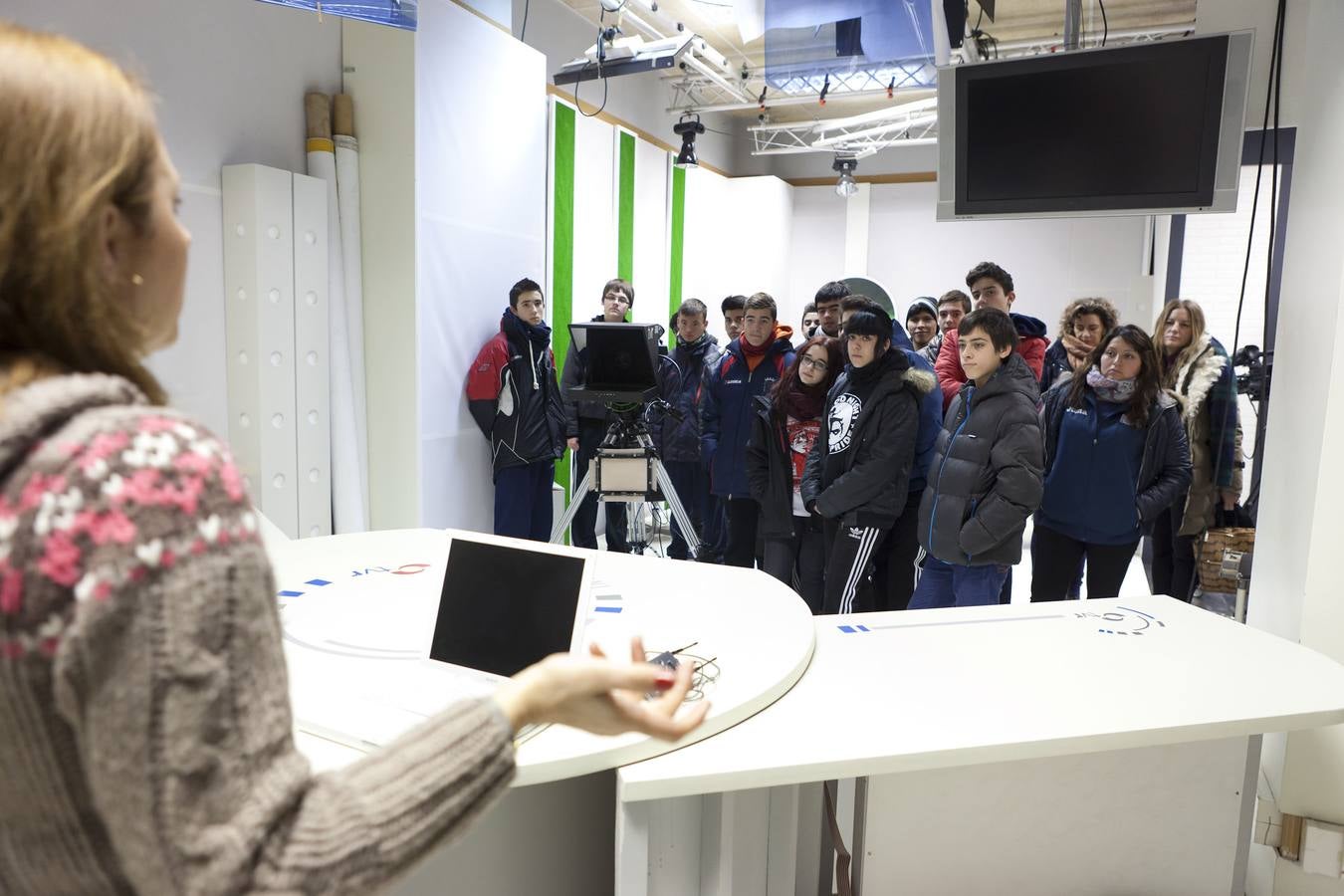 Visita de los alumnos de 3º B de Los Boscos