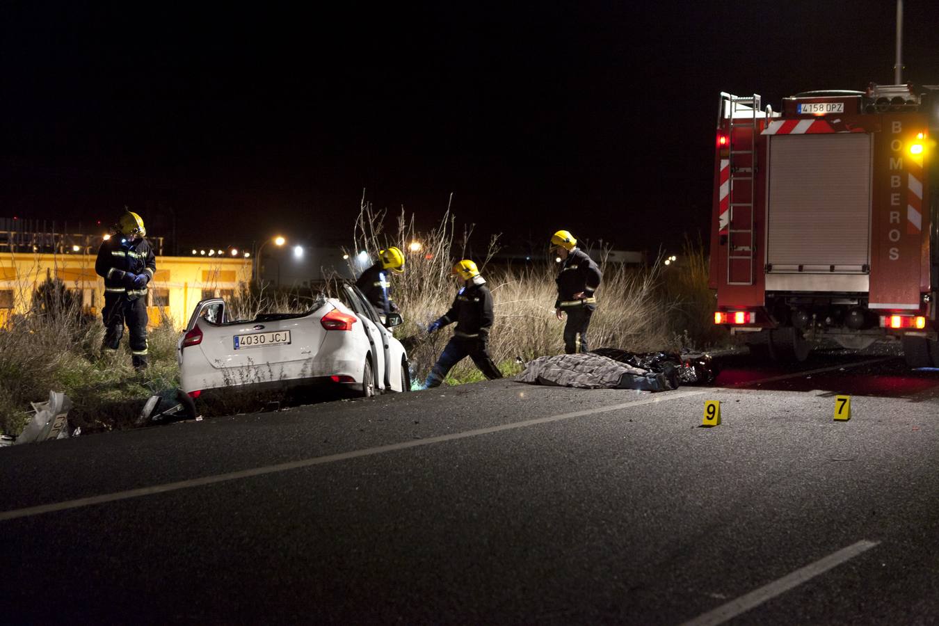 Accidente mortal en la N-232