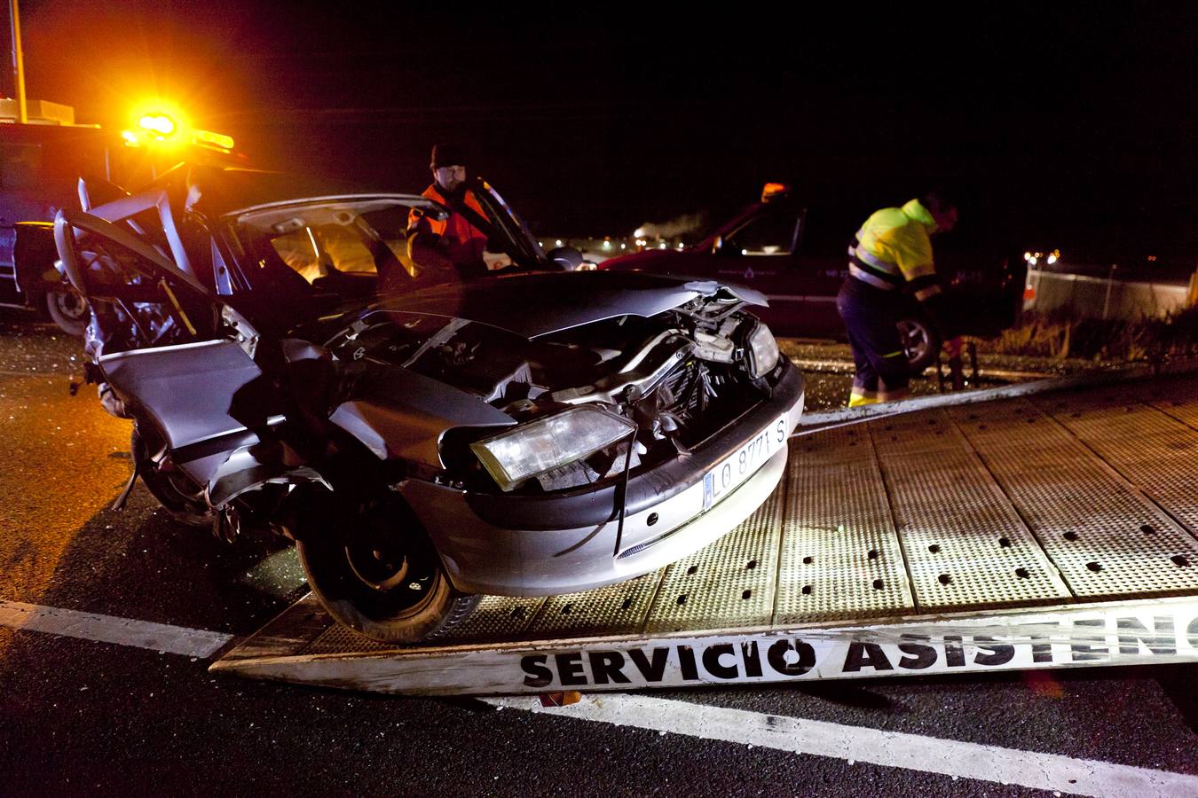 Accidente mortal en la N-232