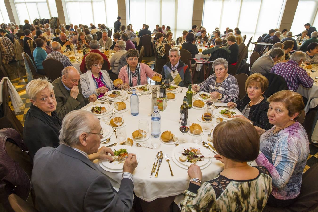 Jornada de mayores con comida en Delicatto (I)