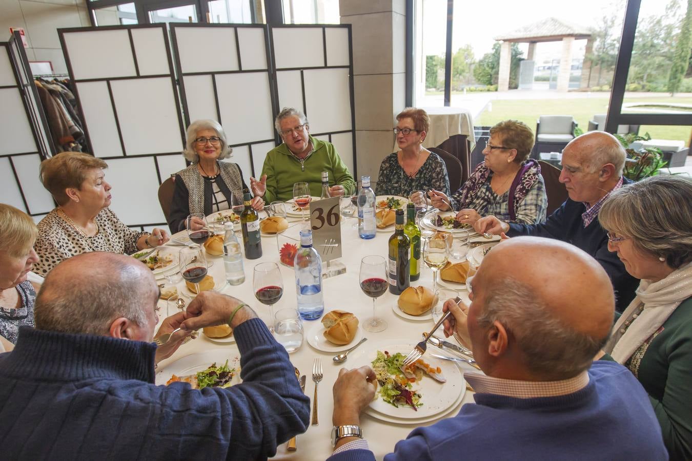 Jornada de mayores con comida en Delicatto (I)