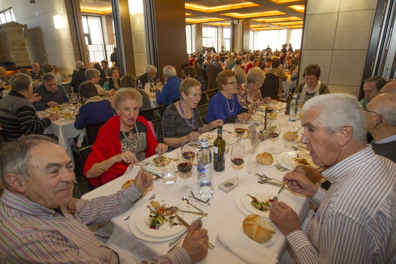 Jornada de mayores con comida en Delicatto (I)