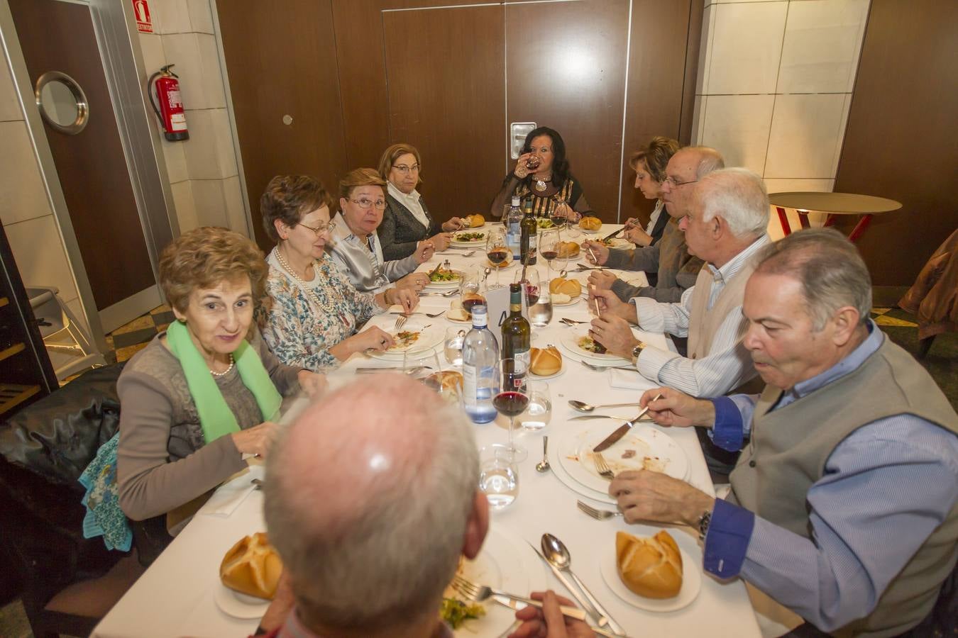 Jornada de mayores con comida en Delicatto (I)