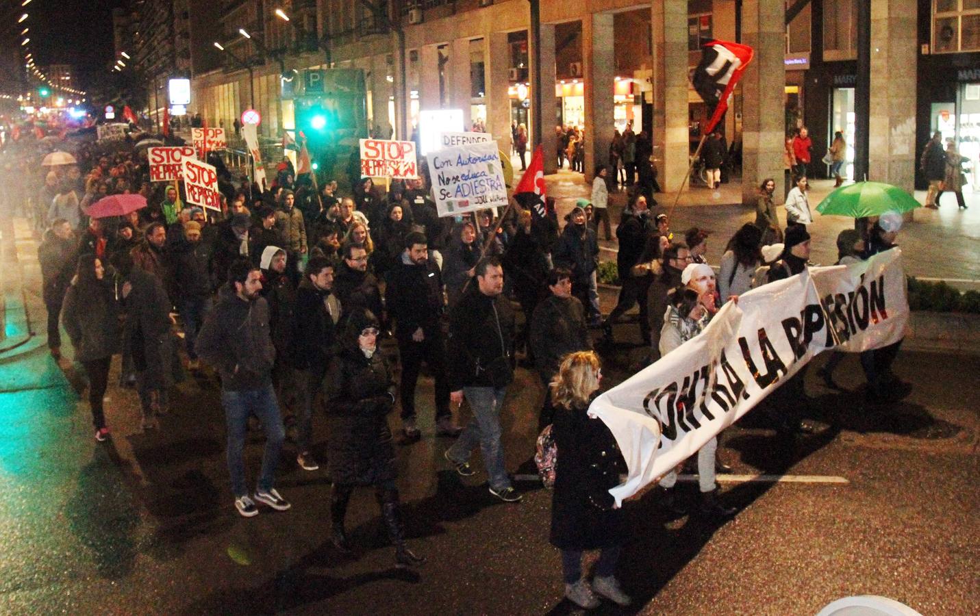 Marea Ciudadana por las calles de Logroño