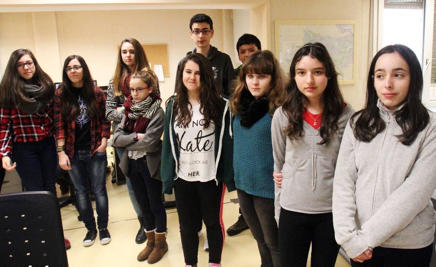 Visita de los alumnos del IES Escultor Daniel