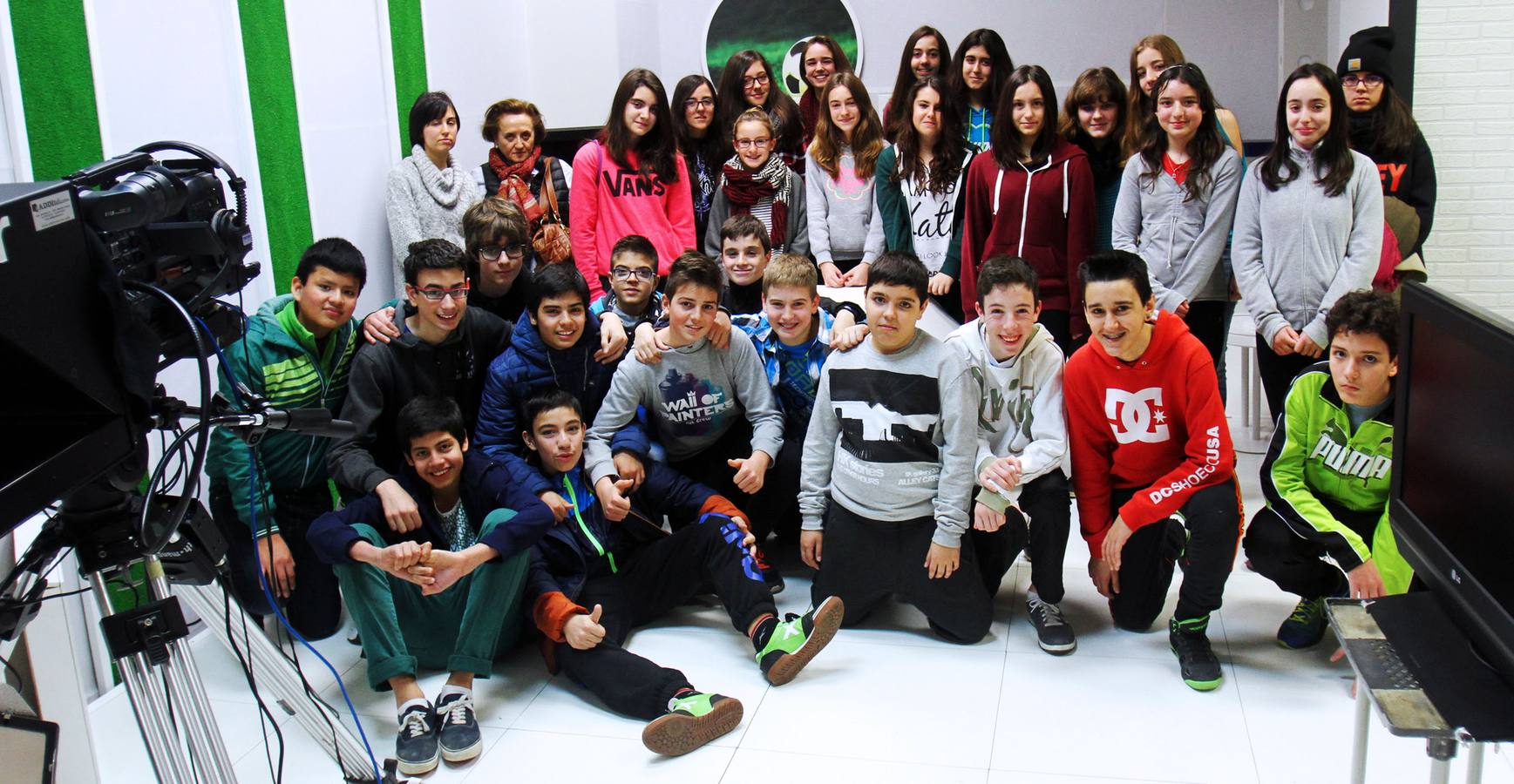 Visita de los alumnos del IES Escultor Daniel