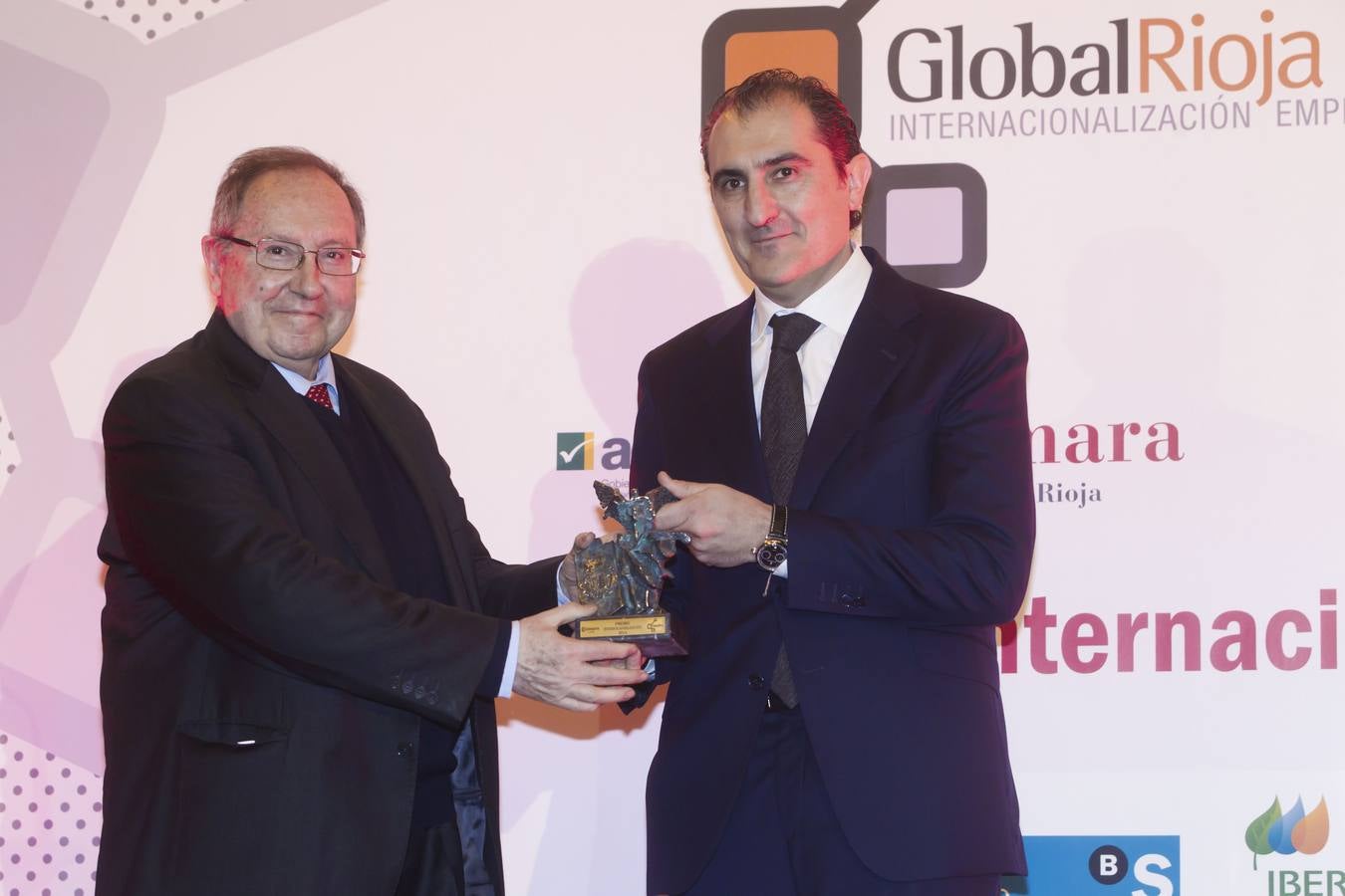 Ramón Bilbao, Vinagrerías Riojanas y la UNIR, Premios de Internacionalización 2014