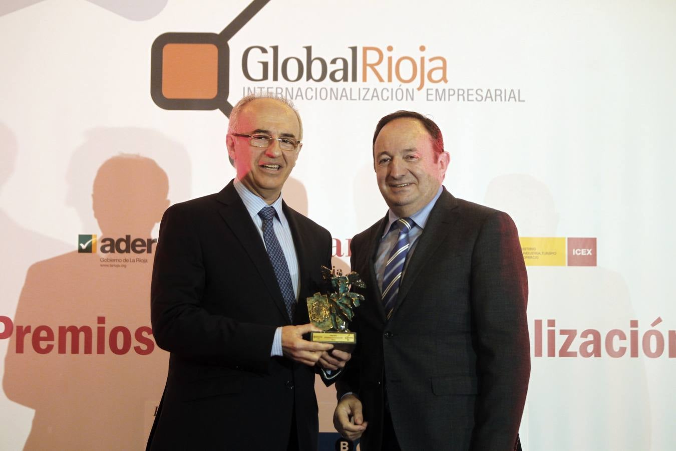 Ramón Bilbao, Vinagrerías Riojanas y la UNIR, Premios de Internacionalización 2014