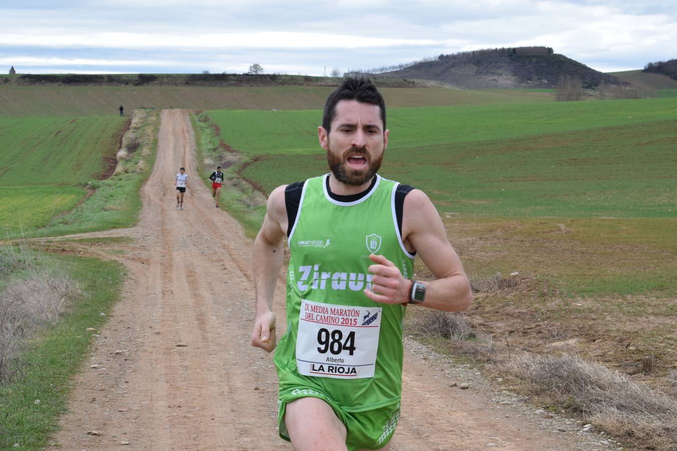 Alberto Alba gana la Media IX Maratón del Camino (I)