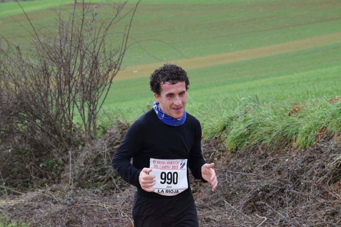 Alberto Alba gana la Media IX Maratón del Camino (I)