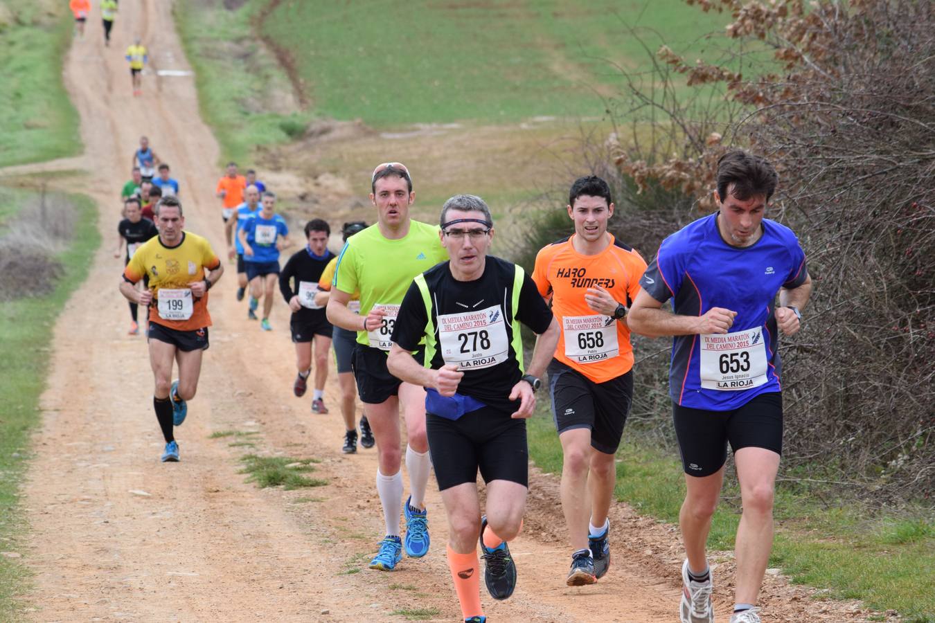 Alberto Alba gana la Media IX Maratón del Camino (I)