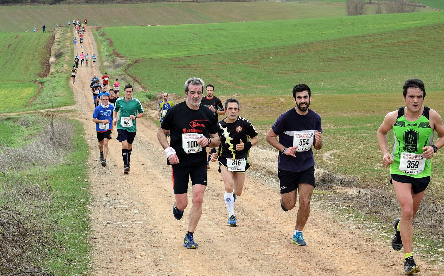 Alberto Alba gana la Media IX Maratón del Camino (I)