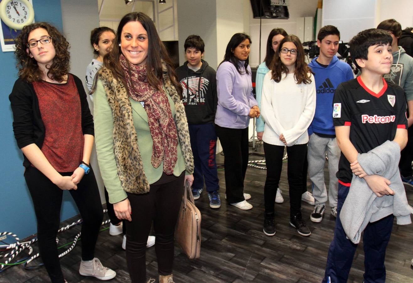 Los alumnos de 3ºC de Marianistas visitan la multimedia de La Rioja