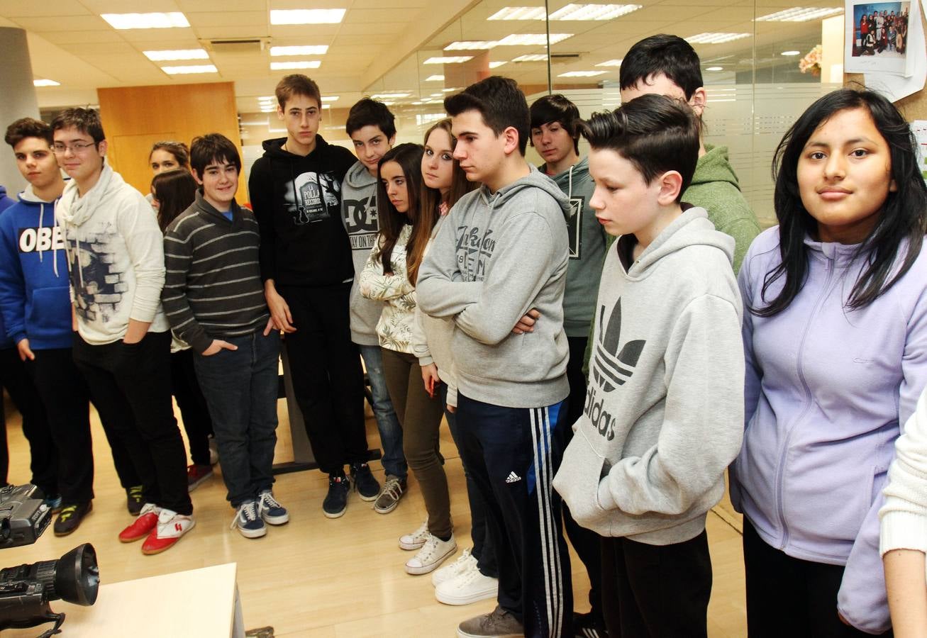 Los alumnos de 3ºC de Marianistas visitan la multimedia de La Rioja