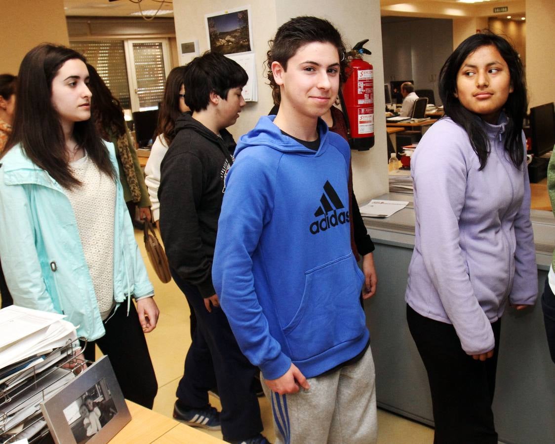 Los alumnos de 3ºC de Marianistas visitan la multimedia de La Rioja