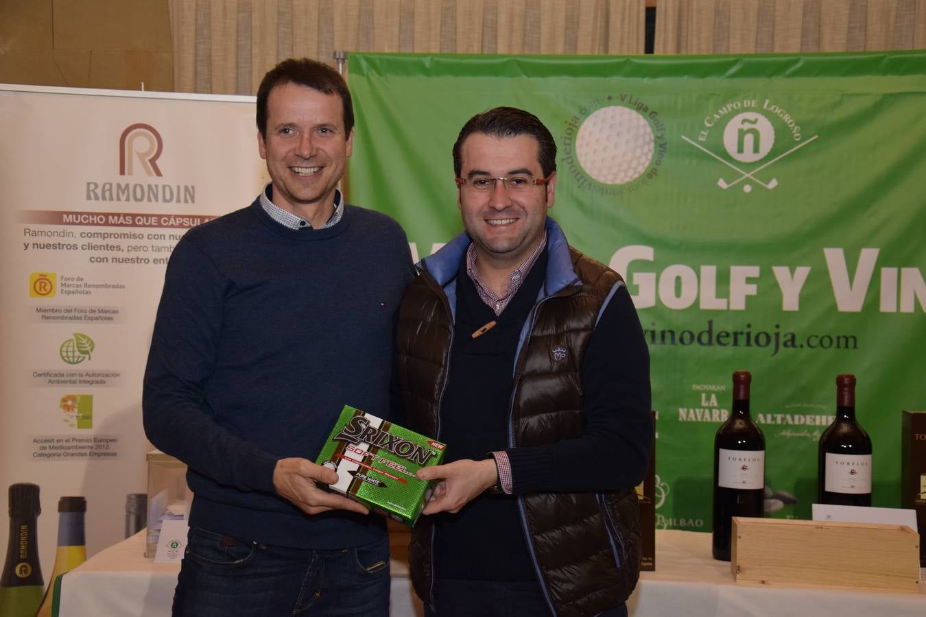 Entrega de premios de la V Liga de Golf y Vino (I)