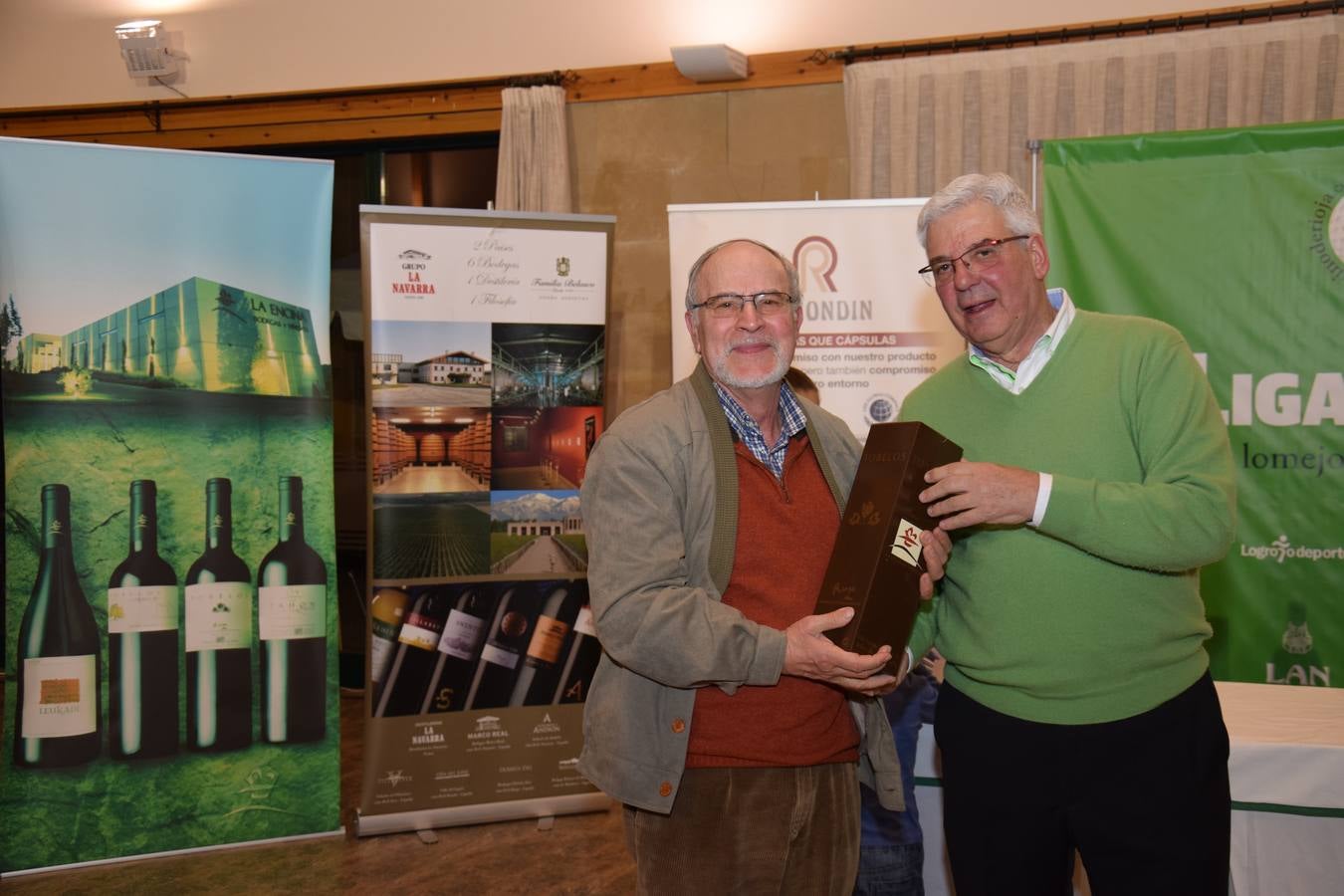 Entrega de premios de la V Liga de Golf y Vino (II)