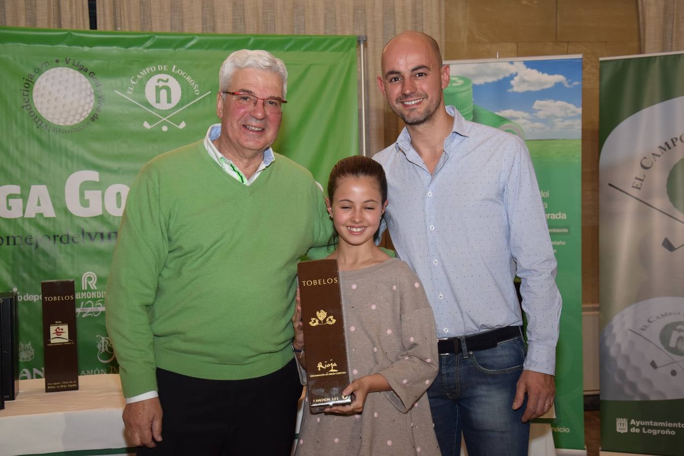 Entrega de premios de la V Liga de Golf y Vino (II)