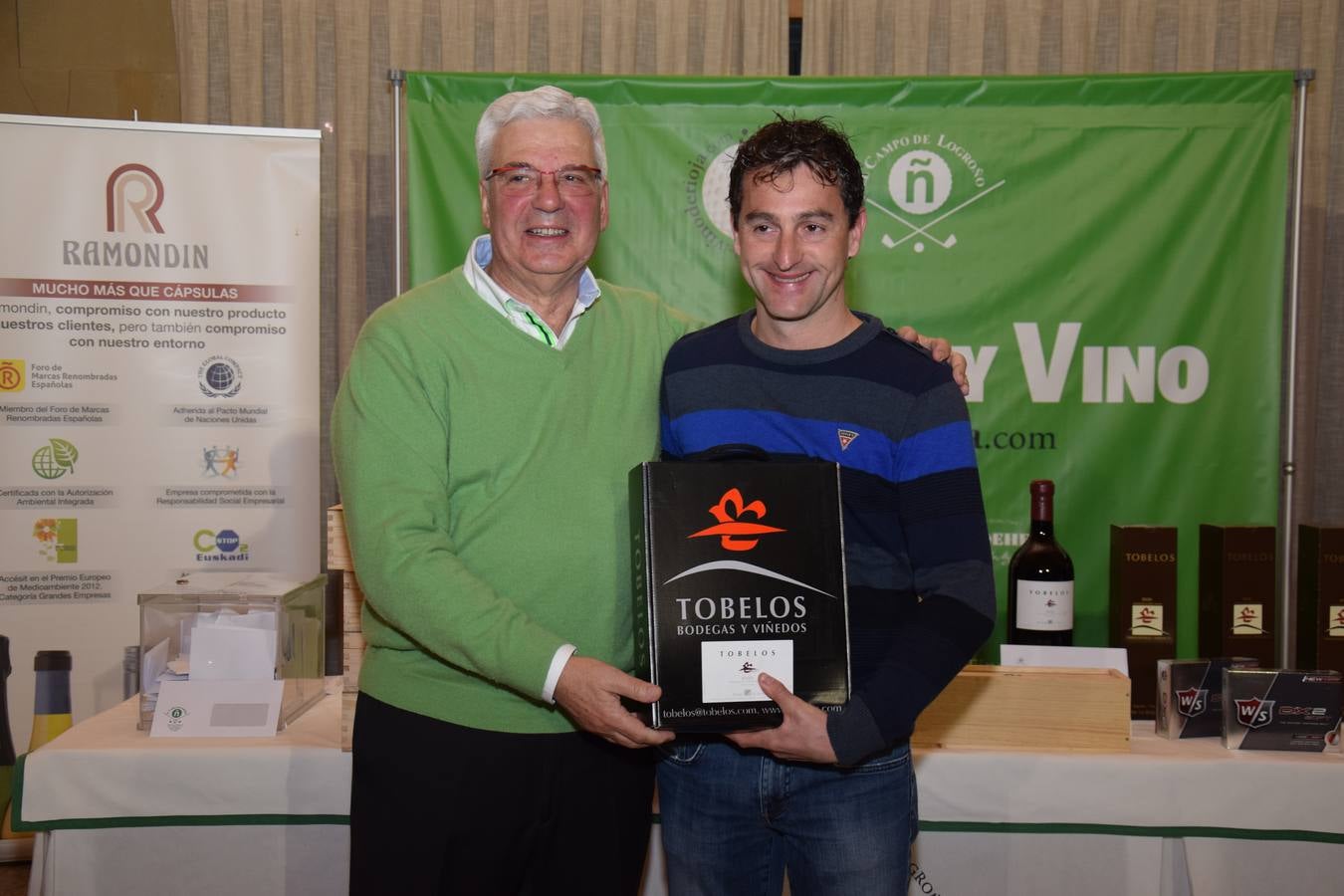 Entrega de premios de la V Liga de Golf y Vino (II)