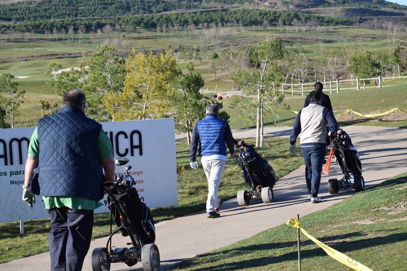 Arranca la competición en la V Liga de Golf y Vino (I)