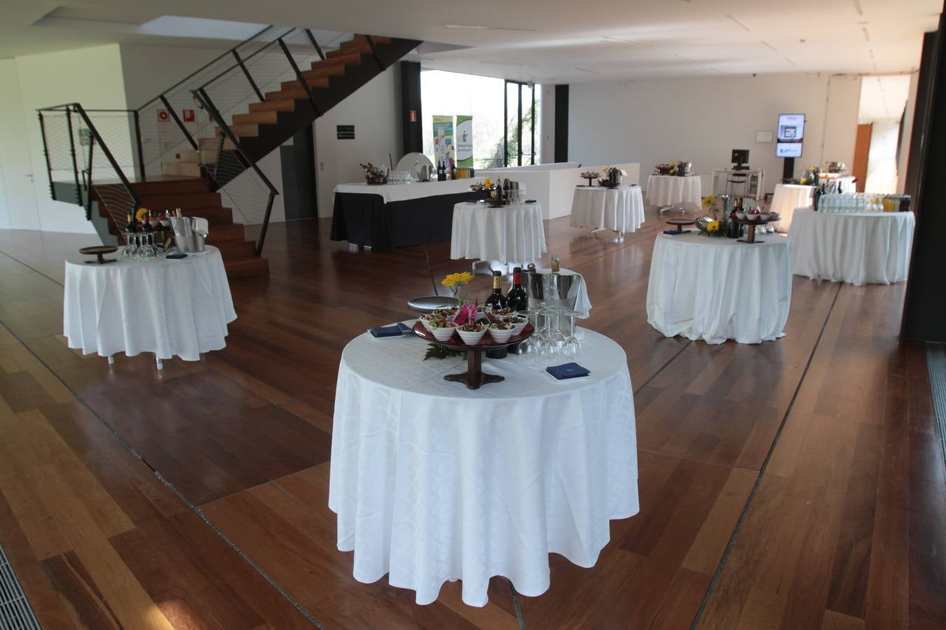 Almuerzo en La Fombera en la jornada ImaginextRioja