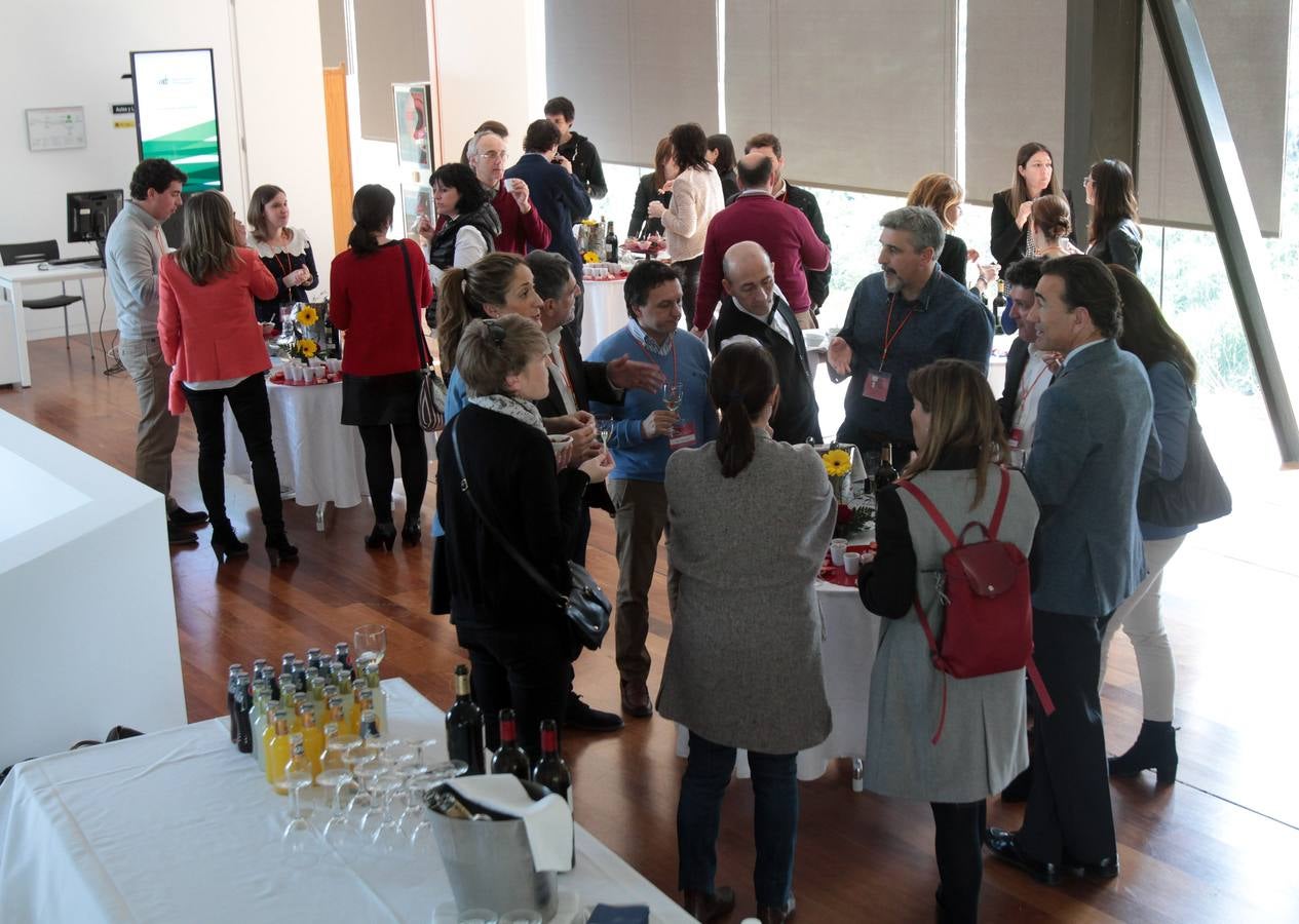 Almuerzo en La Fombera en la jornada ImaginextRioja
