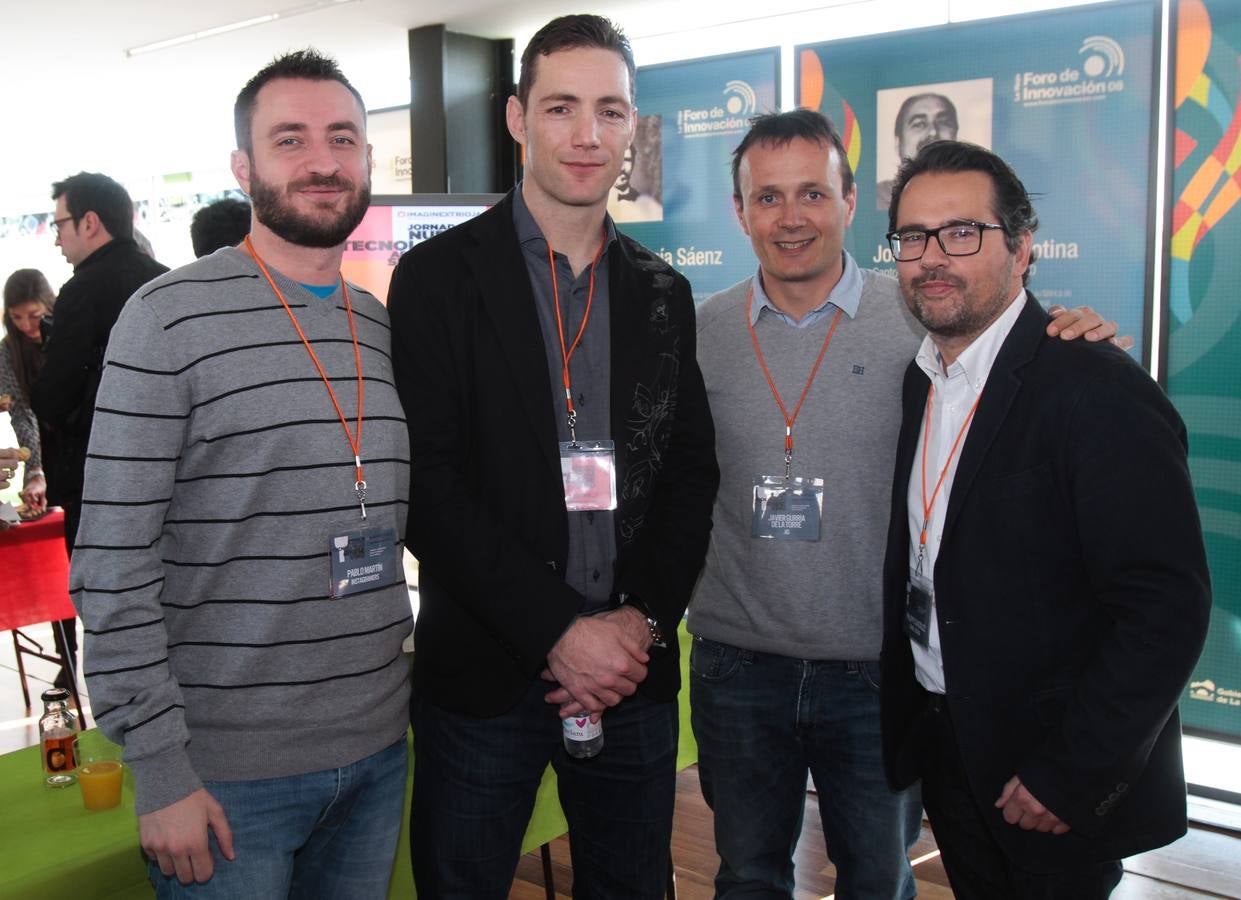 Almuerzo en La Fombera en la jornada ImaginextRioja