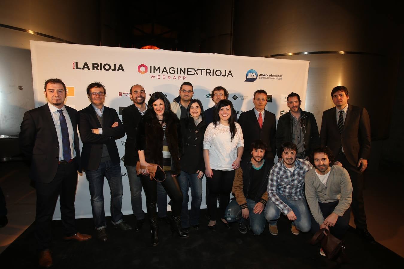 Entrega de los Premios Web 2015: El photocall
