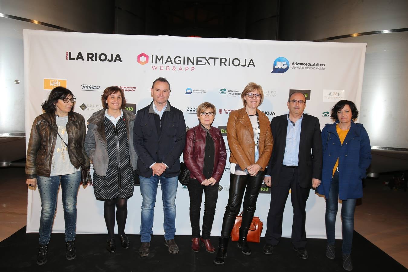 Entrega de los Premios Web 2015: El photocall
