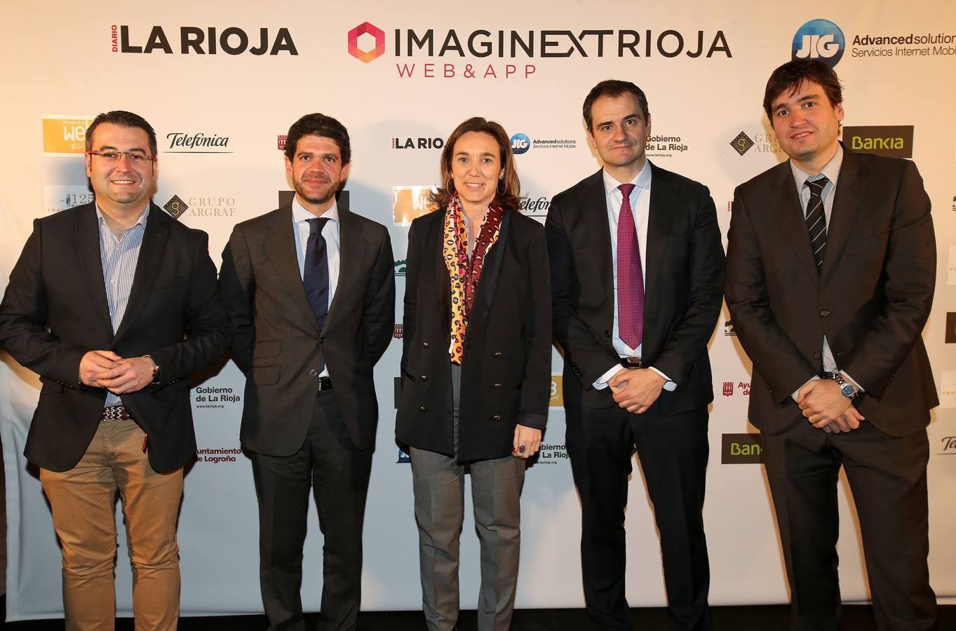 Entrega de los Premios Web 2015: El photocall