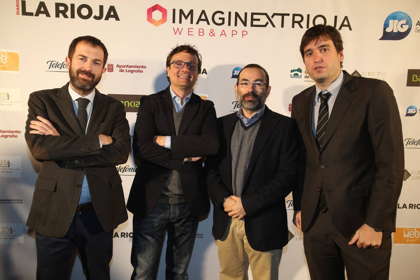 Entrega de los Premios Web 2015: El photocall