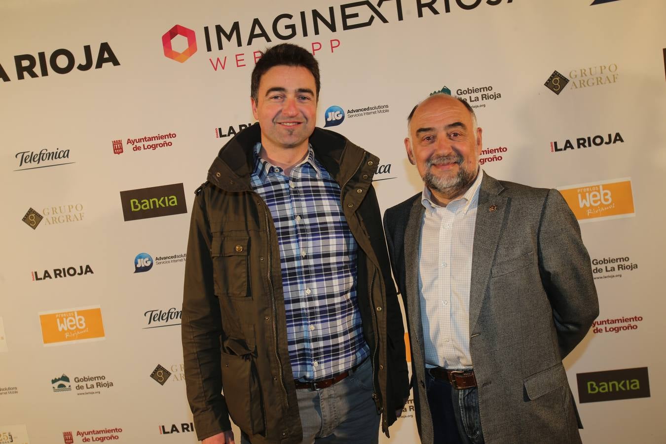 Entrega de los Premios Web 2015: El photocall