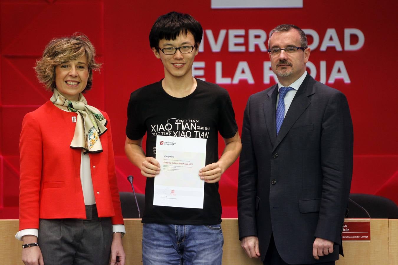 Entrega de diplomas y clausura en la UR del Curso de Lengua y Cultura Española