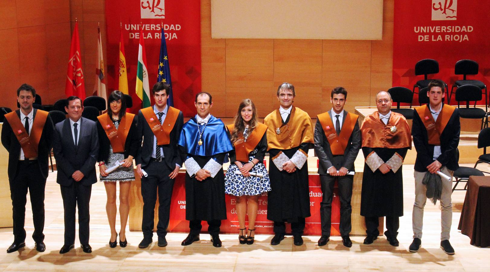 Acto de graduación de los Ingenieros Industriales de la UR en Riojaforum