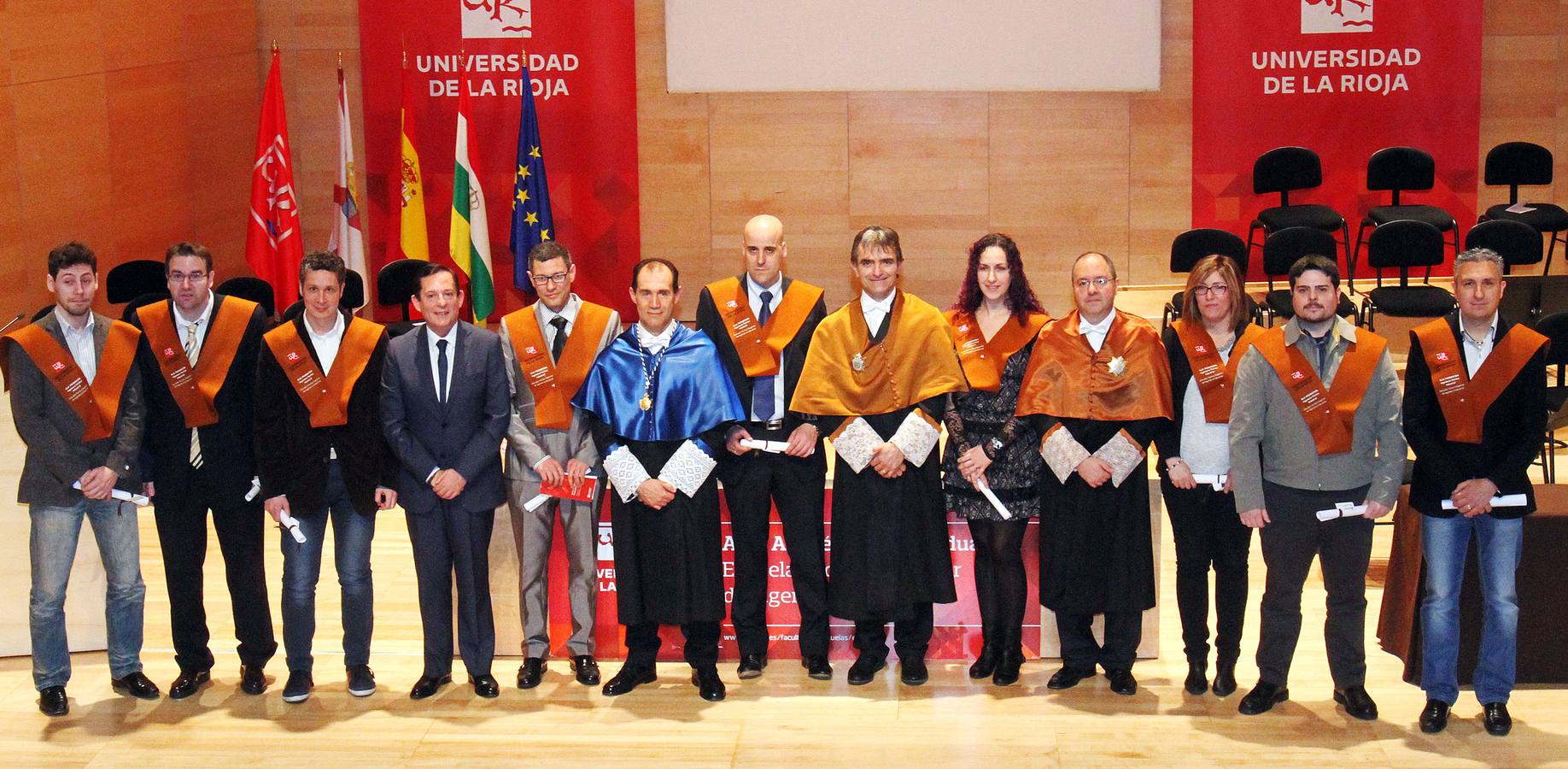 Acto de graduación de los Ingenieros Industriales de la UR en Riojaforum
