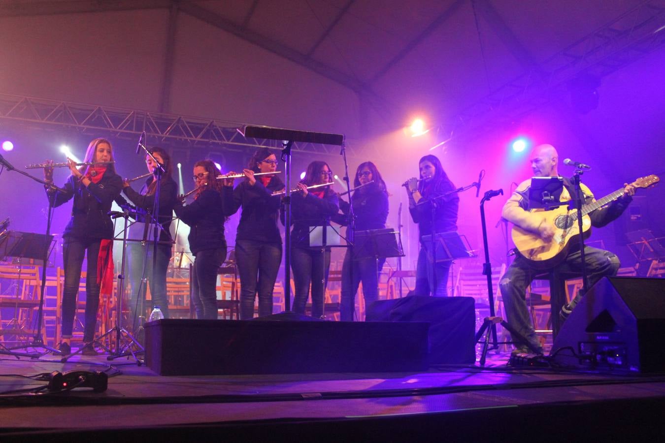 Multitudinario concierto de Celtas Cortos en Arnedo