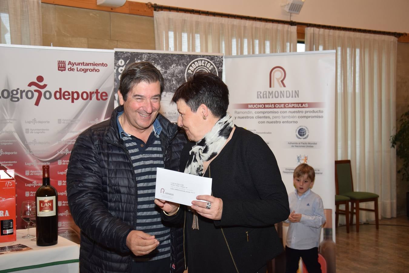 Entrega de premios del Torneo Bodegas Lan